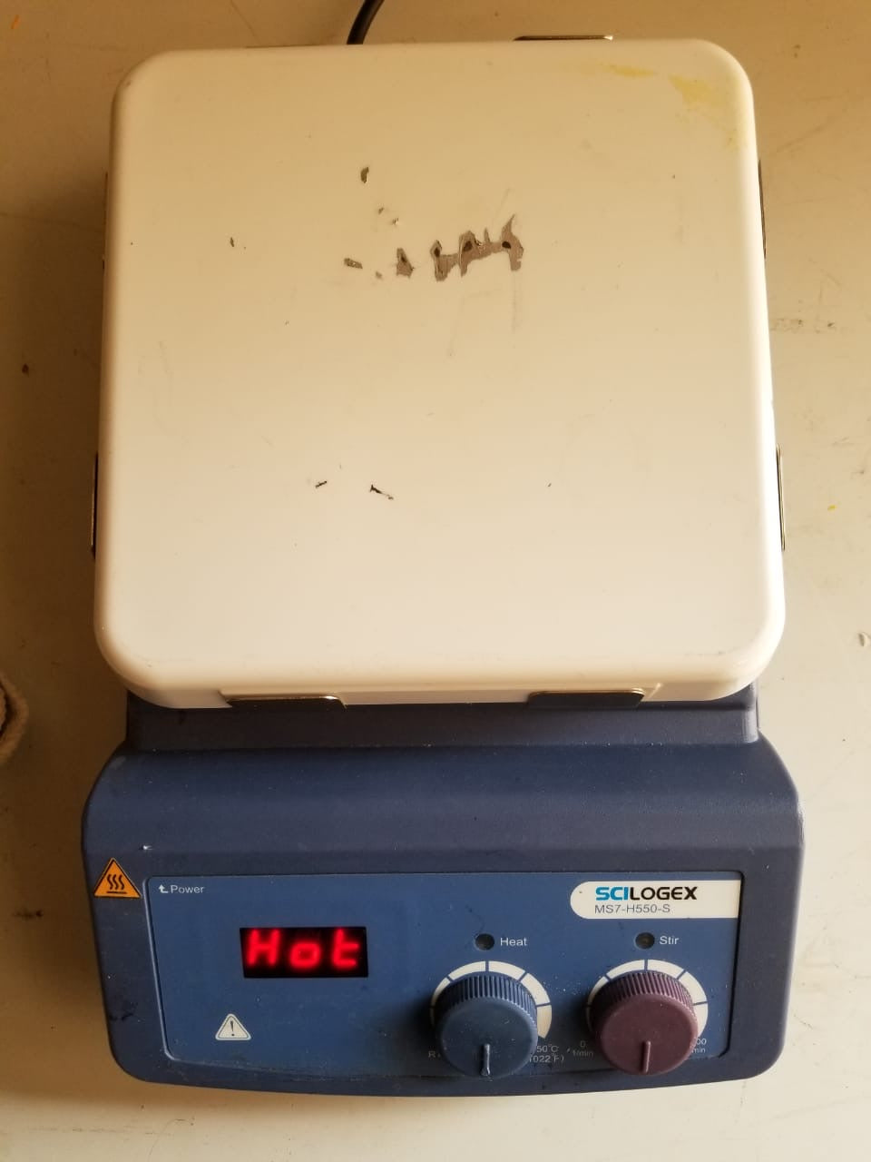 SCILOGEX SCI550-S MS7-H LED Digital 7x7 HOT PLATE MAGNETIC STIRRER FREE SHIP