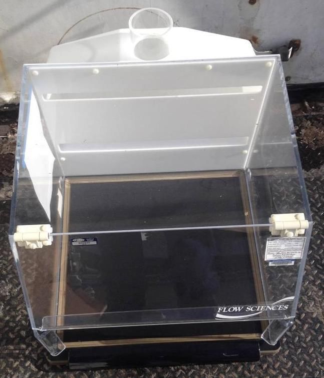 FLOW SCIENCES FS2010BK PROCESS WORKSTATION 2' VENT FUME HOOD
