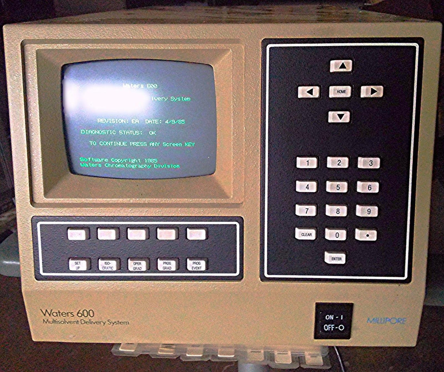 WATERS 600 MULTISOLVENT DELIVERY SYSTEM CONTROLLER WARRANTY WATCH VIDEO FREESHIP