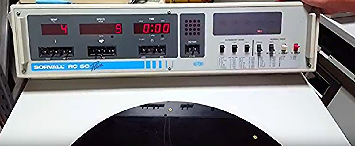 100% REFURBISHED SORVALL RC 5C PLUS REFRIGERATED HIGHSPEED CENTRIFUGE SS34 ROTOR