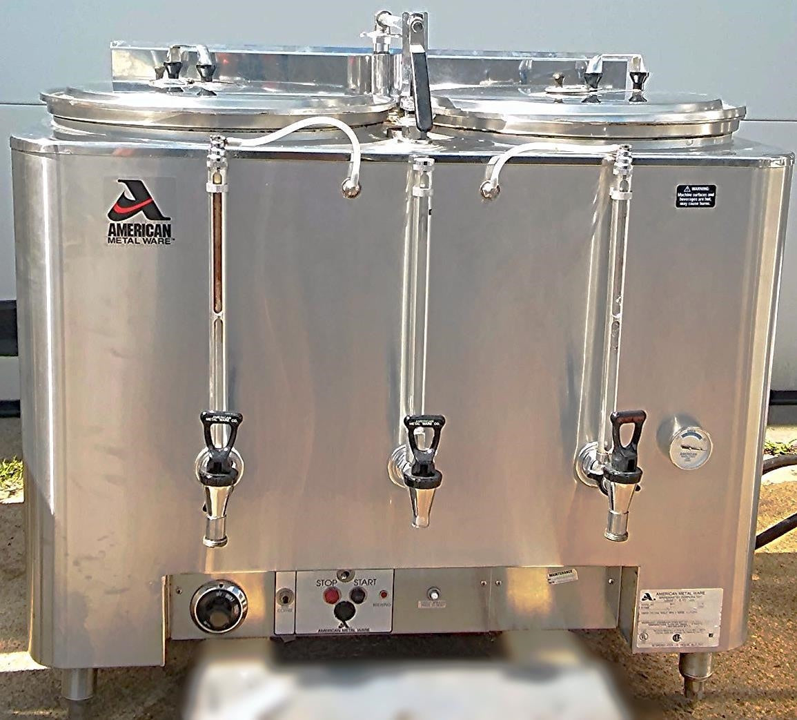 Grindmaster 8106E Twin 6 Gallon Coffee Machine Urn BREW PERCULATOR AMERICAN WARE