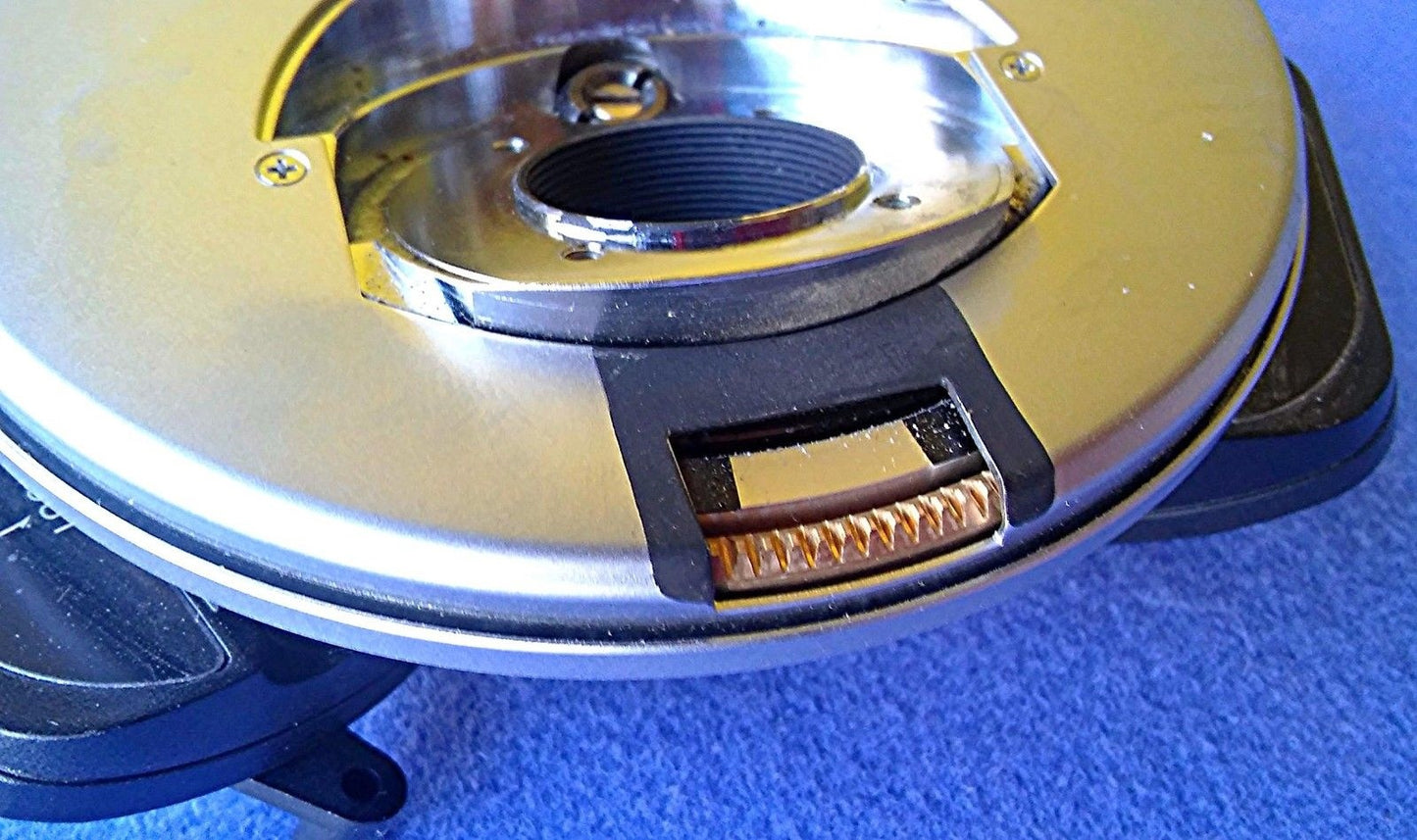 OLYMPUS TURRET with 5 / 20 / ULWD80 & 100 MICROSCOPE NORMARSI PRISM FREE SHIPPIN