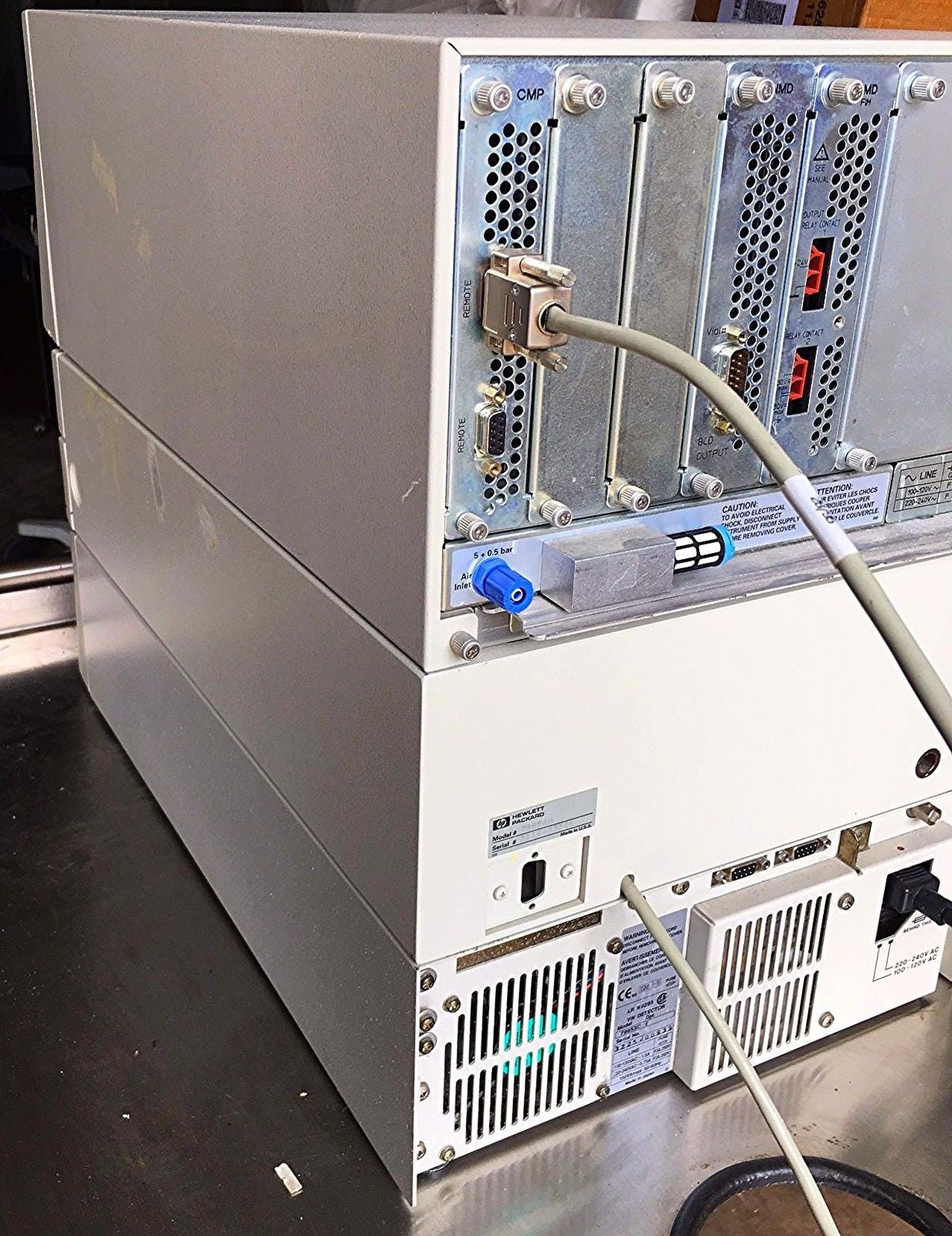 HEWLETT PACKARD SERIES 1050 HPLC SYSTEM 79855A 79853C 79856A WATCHVIDEO FreeShip