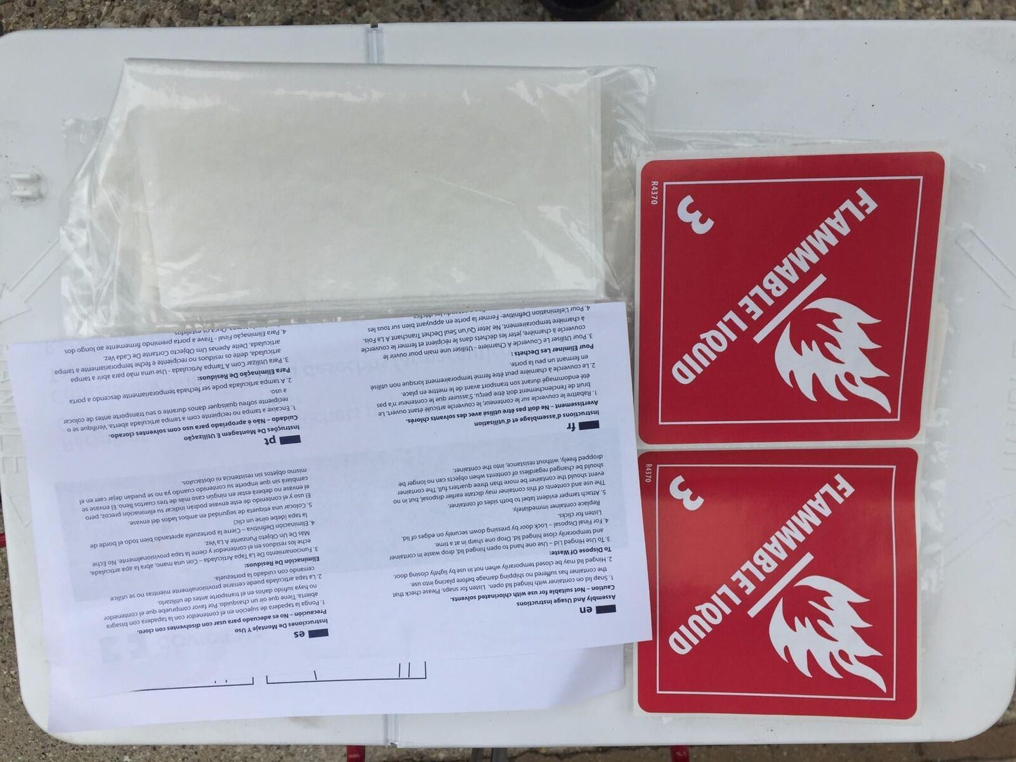 LARGE COVIDIEN KENDALL METAL PHARMACEUTICAL MEDICAL WASTE CONTAINER FREESHIP