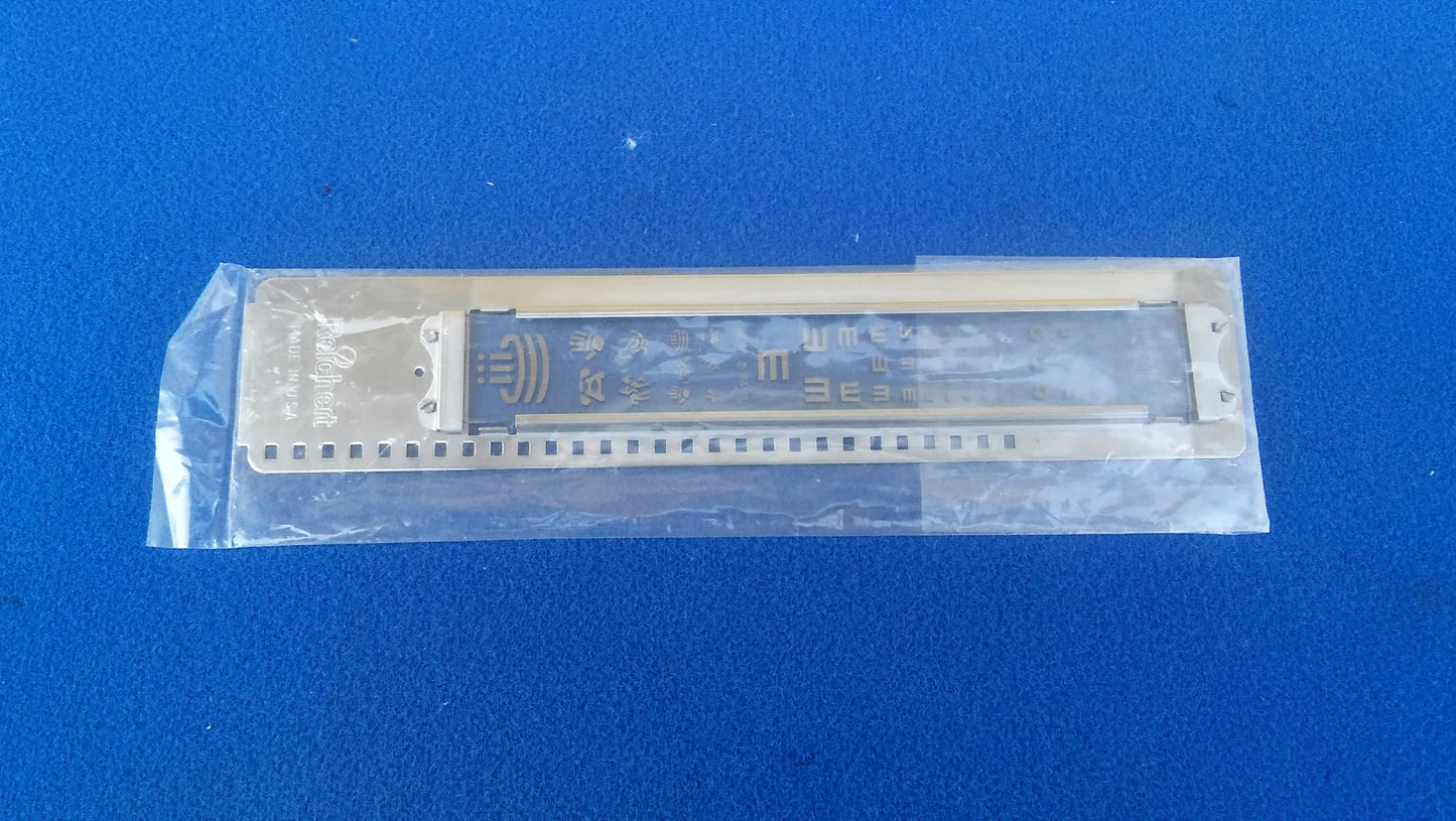 PROJECT-O-CHART SLIDE by REICHERT PROJECTOR FREE SHIPPING