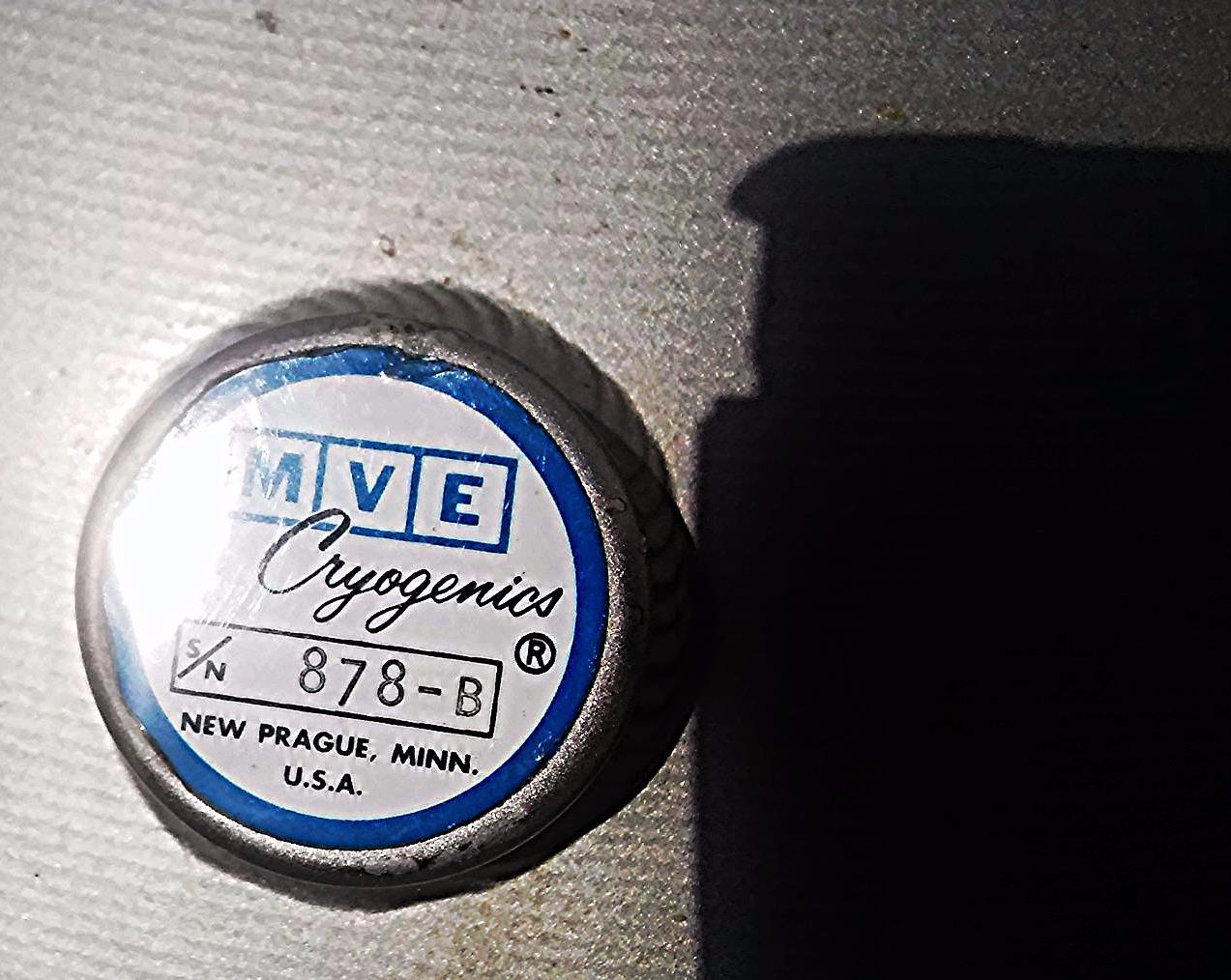 MVE ORION ET-39 CRYOGENIC TANK with 9 WAND CANISTER INSERTS FREE SHIP