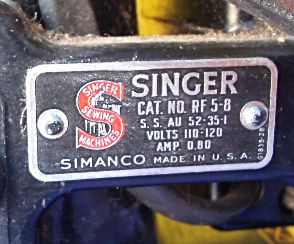1955 SINGER MODEL 99K SEWING MACHINE EK966509 PERFECT WATCH VIDEO FREESHIP