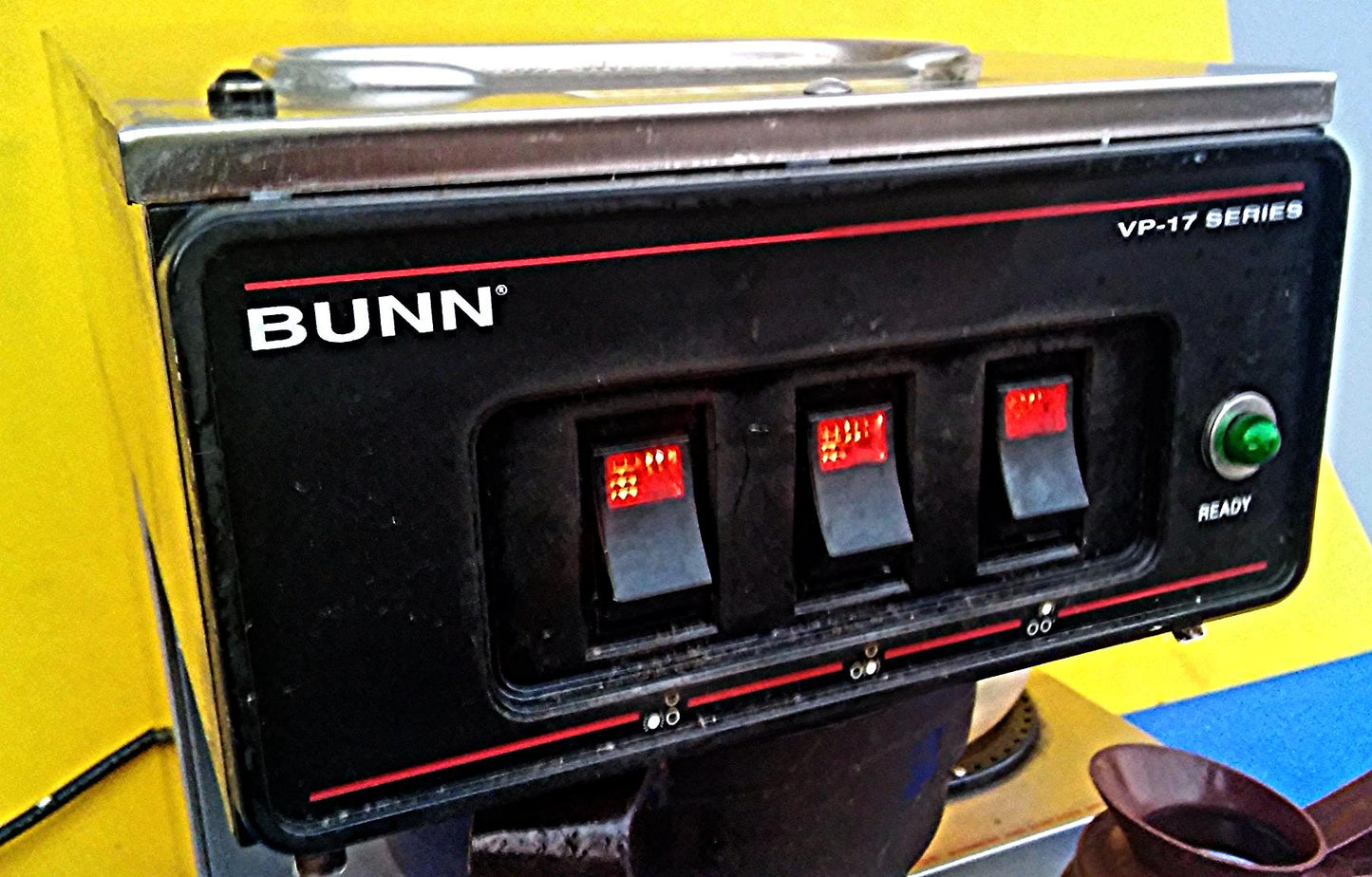 BUNN VP17 - 3 COMMERCIAL COFFEE MAKER FREE SHIP