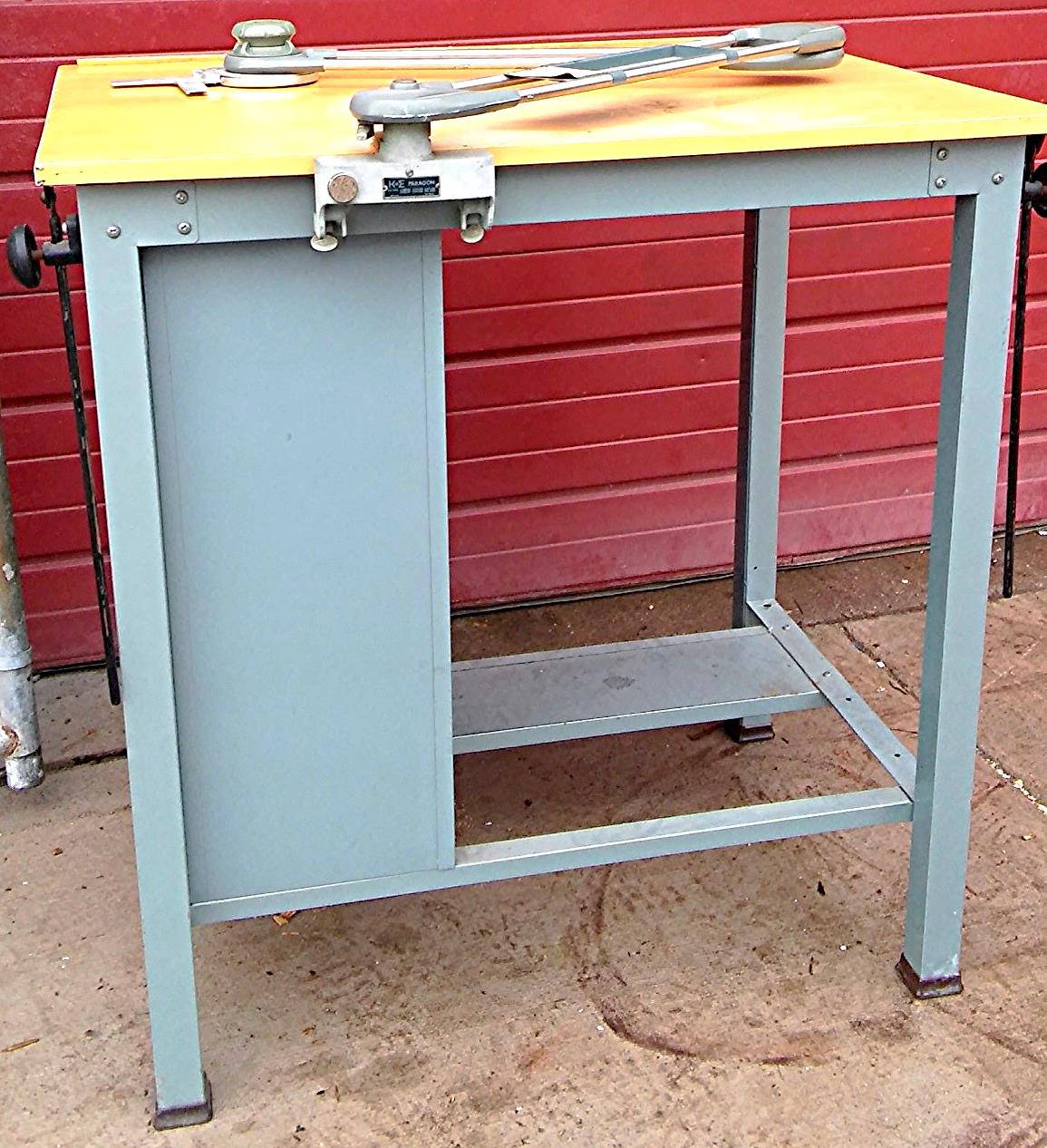1950's VINTAGE HAMILTON DRAFT TABLE KEUFFEL & ESSER V-Track Drafting FREESHIPPIN