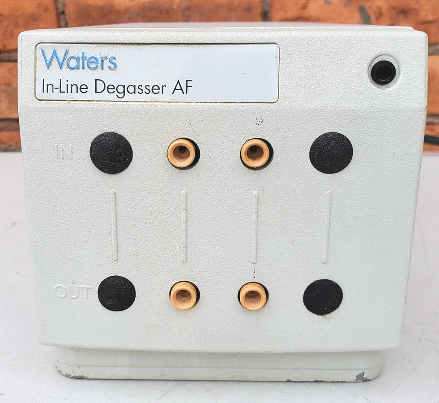 WATERS 4 CHANNEL IN-LINE DEGASSER AF 100% WORKING WARRANTY WATCH VIDEO FREE SHIP