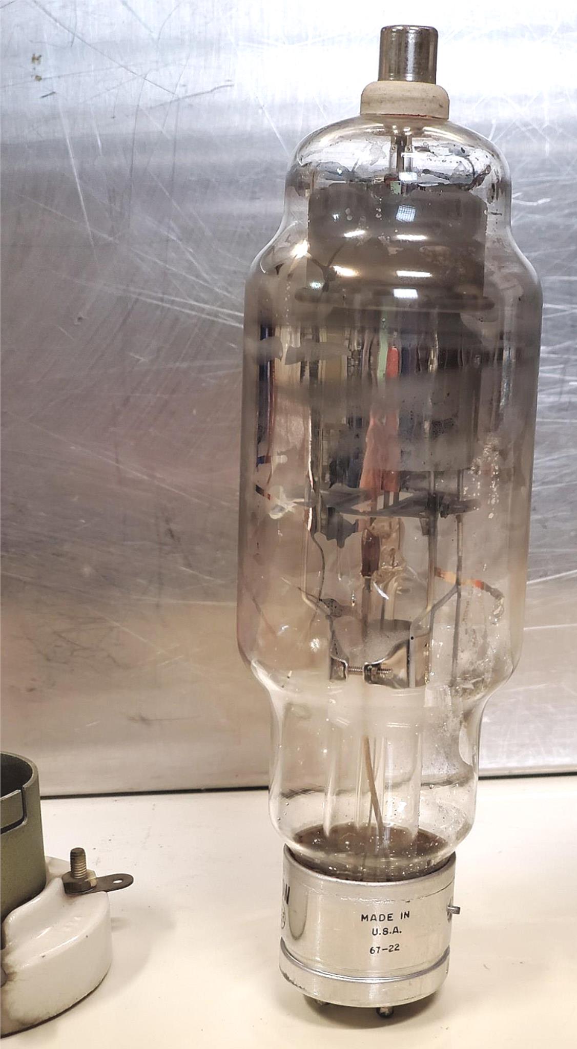 100% MILITARY RCA 575A VACUUM TUBE 575A = VT-187 = F575A = WL-575A FREE SHIPPING