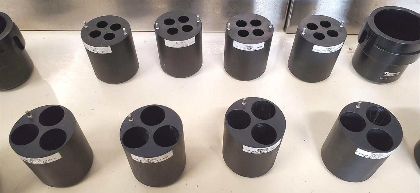 THERMO ELECTRON SCIENTIFIC CAT11210436 BUCKET INSERTS for T41 ROTOR CL30 CL31