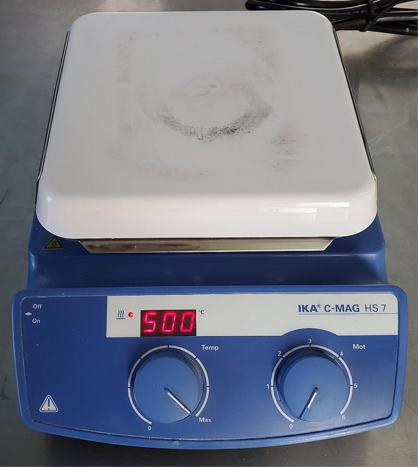 IKA C-MAG HS7 HOT PLATE MAGNETIC STIRRER 400°C Max WARRANTY WATCH VIDEO FREESHIP