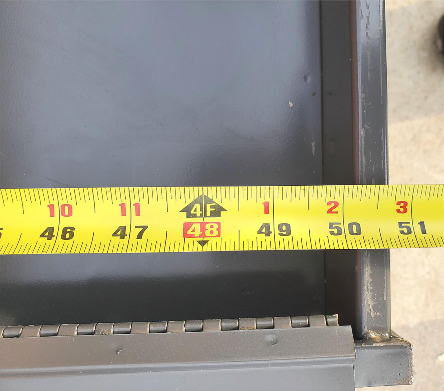 1950s VERYBIG 53"x42"x16" COLE STEEL 5 DRAWER STEEL MAP FILE INDUSTRIAL FREESHIP
