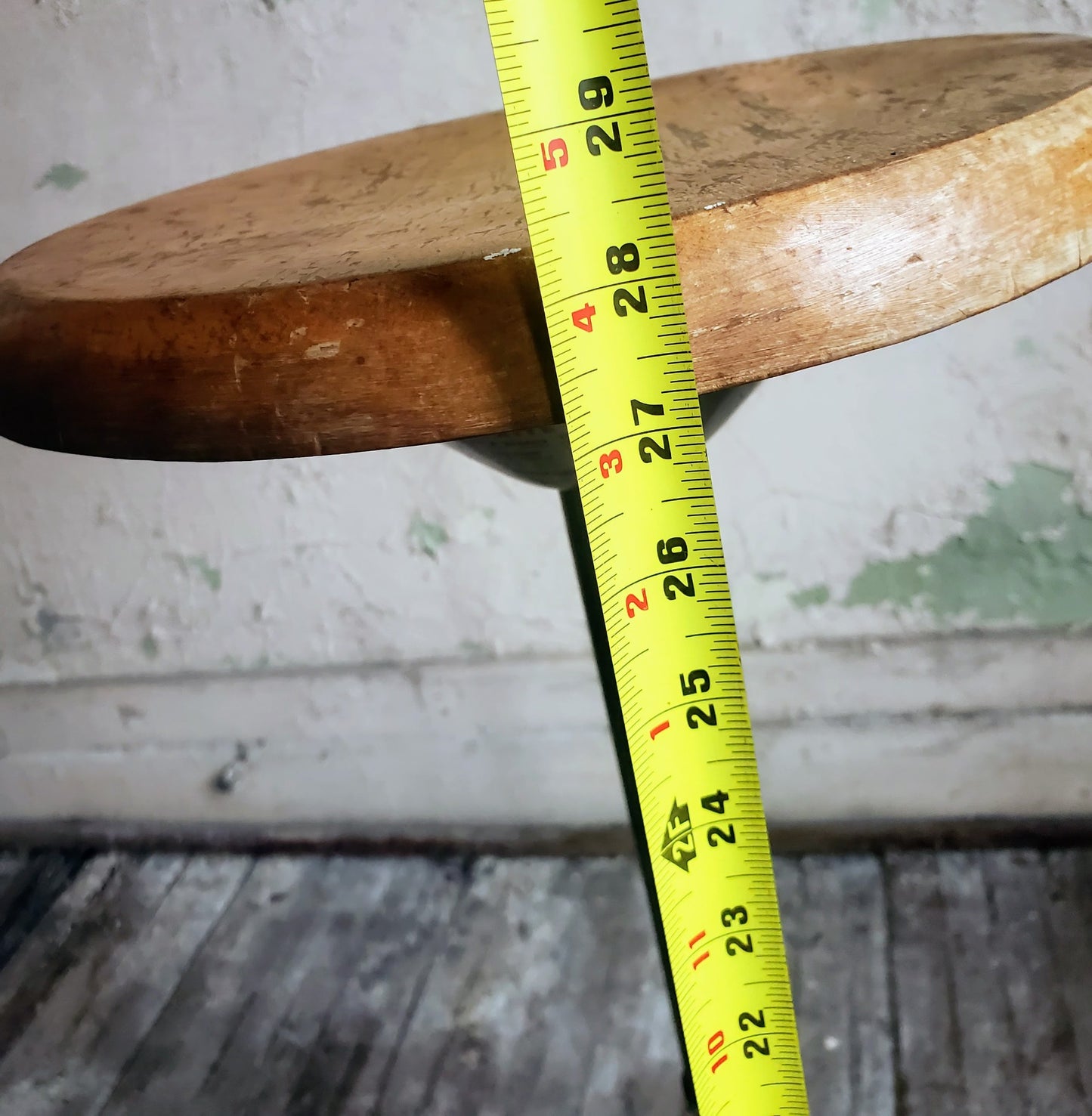 1957 VINTAGE AJUSTRITE INDUSTRIAL DRAFTING MACHINIST STEAMPUNK STOOL FREE SHIP