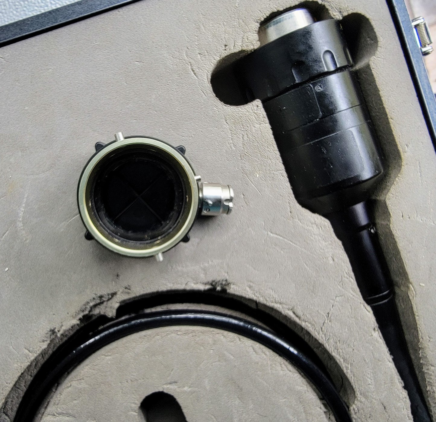 OLYMPUS EVIS OVC-140 VIDEOSCOPE CAMERA CONVERTER MH-967 with CASE 90DAY WARRANTY