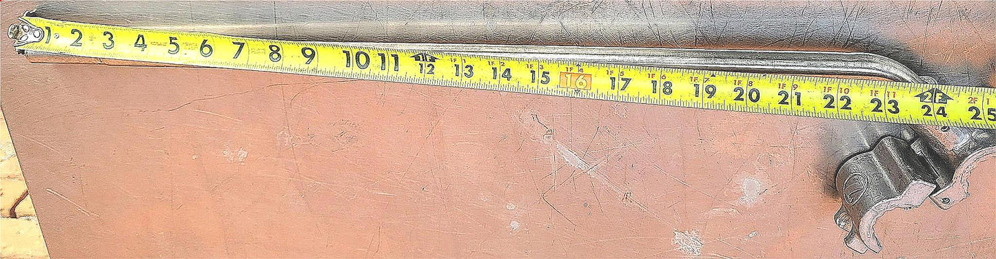 ZIMMER CHICK ORTHOPEDICS 24"inch ANGLED I.V. POST with CLAMP TRACTION FREESHIP