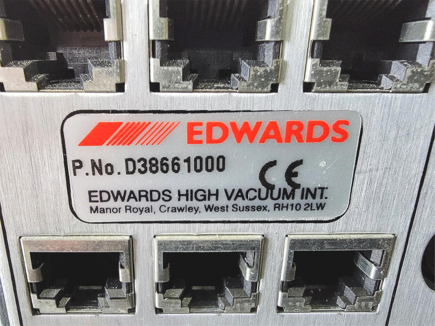 100% WORKING EDWARDS D38661000 ACTIVE GAUGE CONTROLLER with MANUAL FREE SHIP