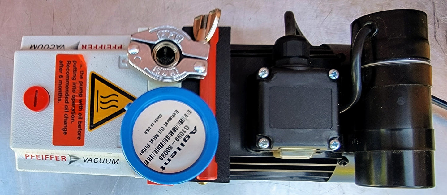 PFEFFEIR DUO 2.5 ROTARY VANE MECHANICAL VACUUM PUMP WATCH VIDEO FREE SHIPPING