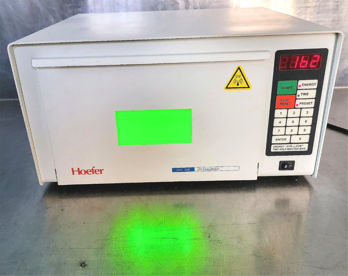 Working HOEFER UVC-500 CROSSLINKER with OPERATIONAL MANUAL WATCHVIDEO FREESHIP