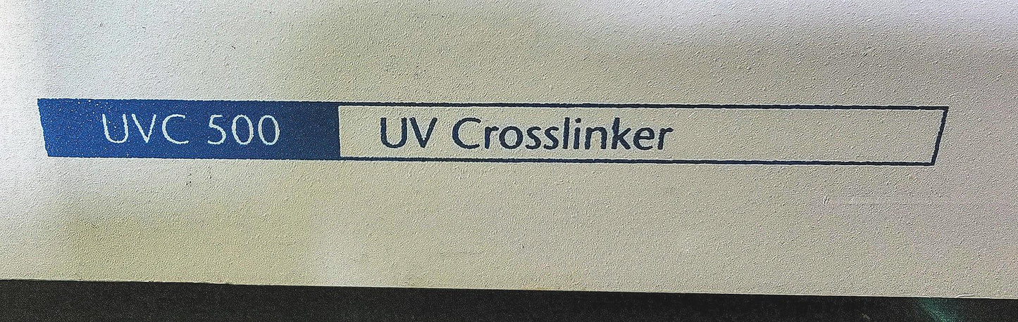 Working HOEFER UVC-500 CROSSLINKER with OPERATIONAL MANUAL WATCHVIDEO FREESHIP