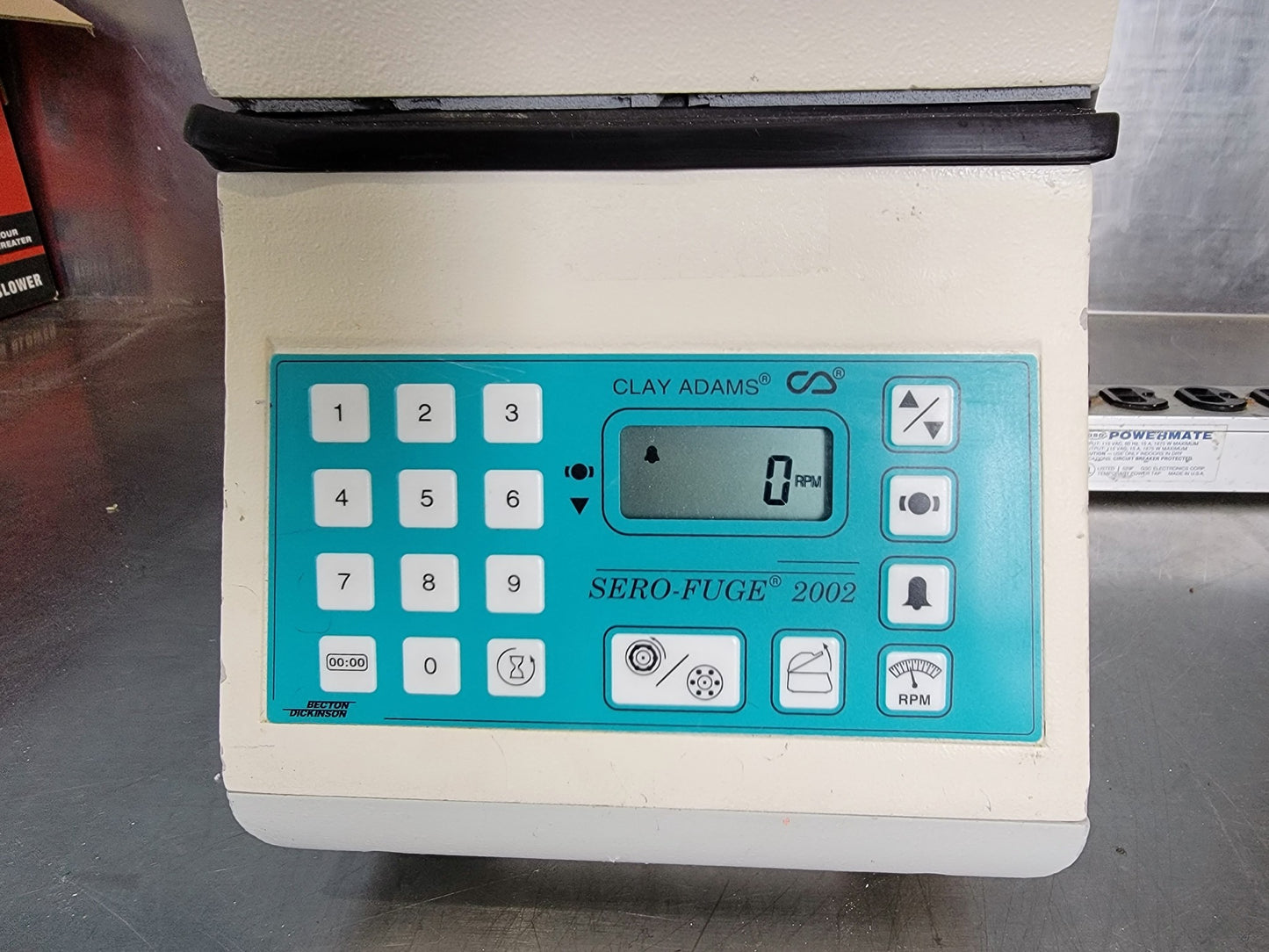 100% 90-DAY-WARRANTY CLAY ADAMS 2002 CENTRIFUGE with ROTOR FREE SHIP WATCH VIDEO