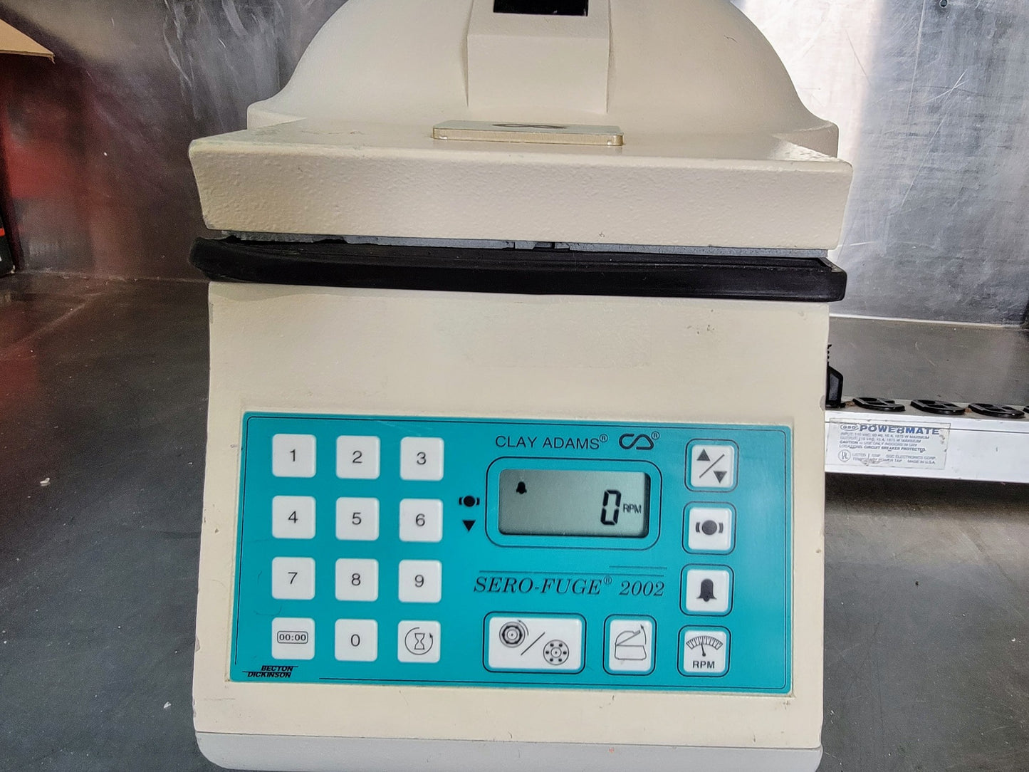 100% 90-DAY-WARRANTY CLAY ADAMS 2002 CENTRIFUGE with ROTOR FREE SHIP WATCH VIDEO