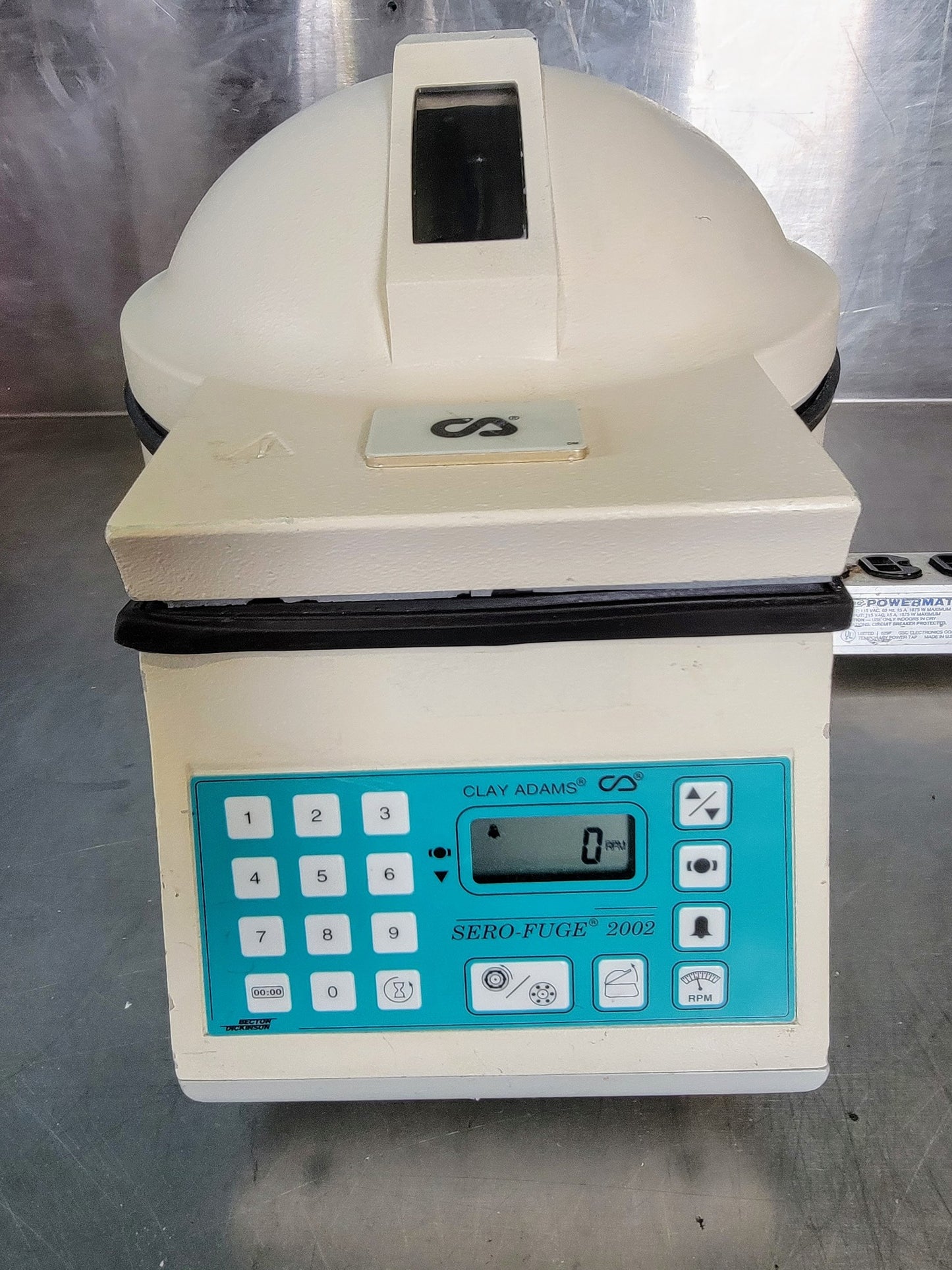 100% 90-DAY-WARRANTY CLAY ADAMS 2002 CENTRIFUGE with ROTOR FREE SHIP WATCH VIDEO