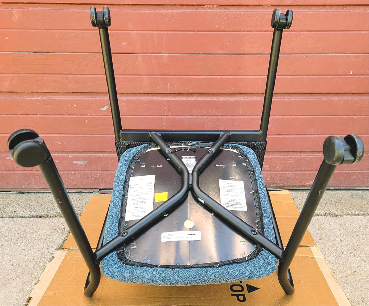 LOT 30 STEELCASE JERSEY BACMESH STACKABLE OFFICE ARMCHAIR CONTEMPORAR MODERN