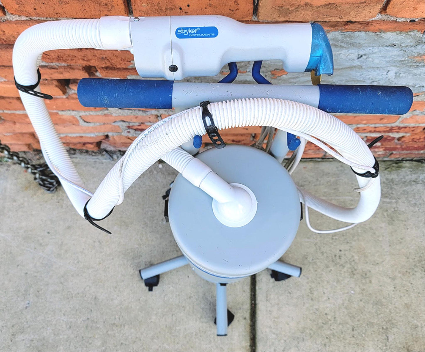 STRYKER 986 CASTVAC with MOBILE STAND CAST SAW VACUUM WATCH-VIDEO FREE-SHIPPING