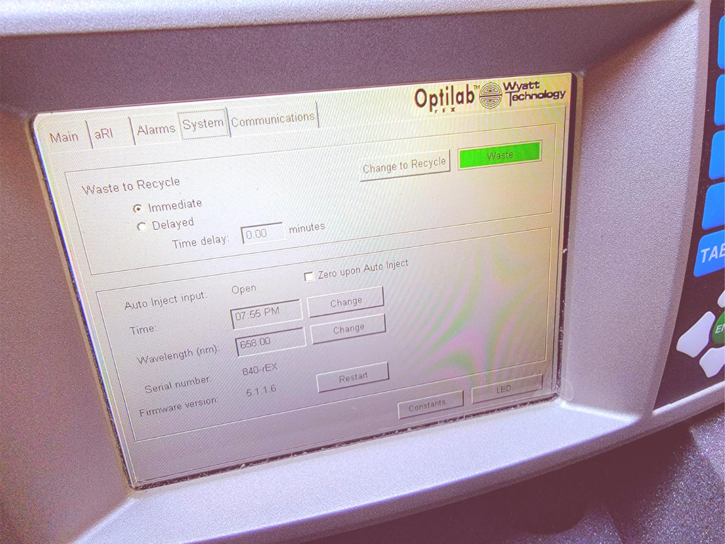 WYATT TECHNOLOGY OPTILAB T-rEX REFRACTIVE REFRACTOMETER INDEX DETECTOR FREE SHIP