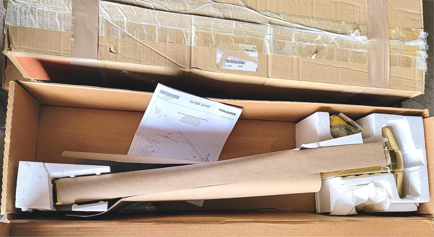 BRAND NEW VON DUPRIN ED35A 10004 EXIT DEVICE FREE SHIP