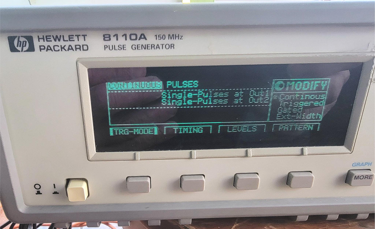100% TESTED HEWLETT PACKARD 8110A PULSE GENERATOR 90-DAY-WARRANTY FREE SHIP