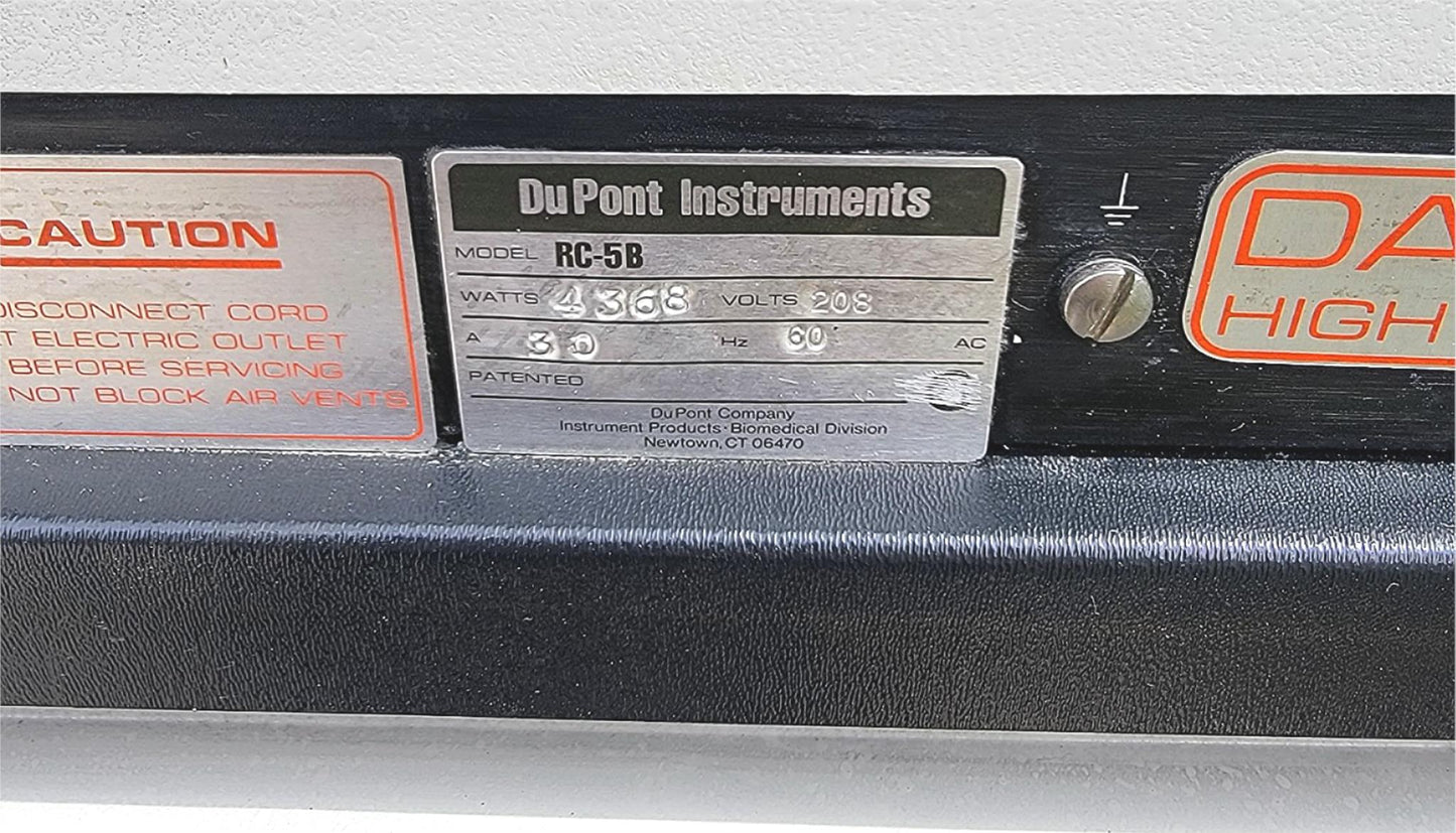 100% REFURBISHED SORVALL RC-5B FLOOR REFRIGERATED CENTRIFUGE NOROTOR WATCHVIDEO