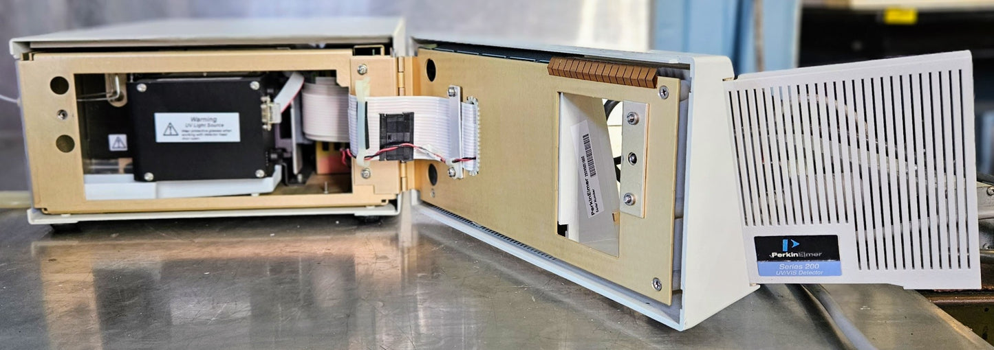 2UNITSWARRANTY PERKIN ELMER SERIES 200 UV/VIS DETECTOR & HPLC PUMP UNIT FREESHIP