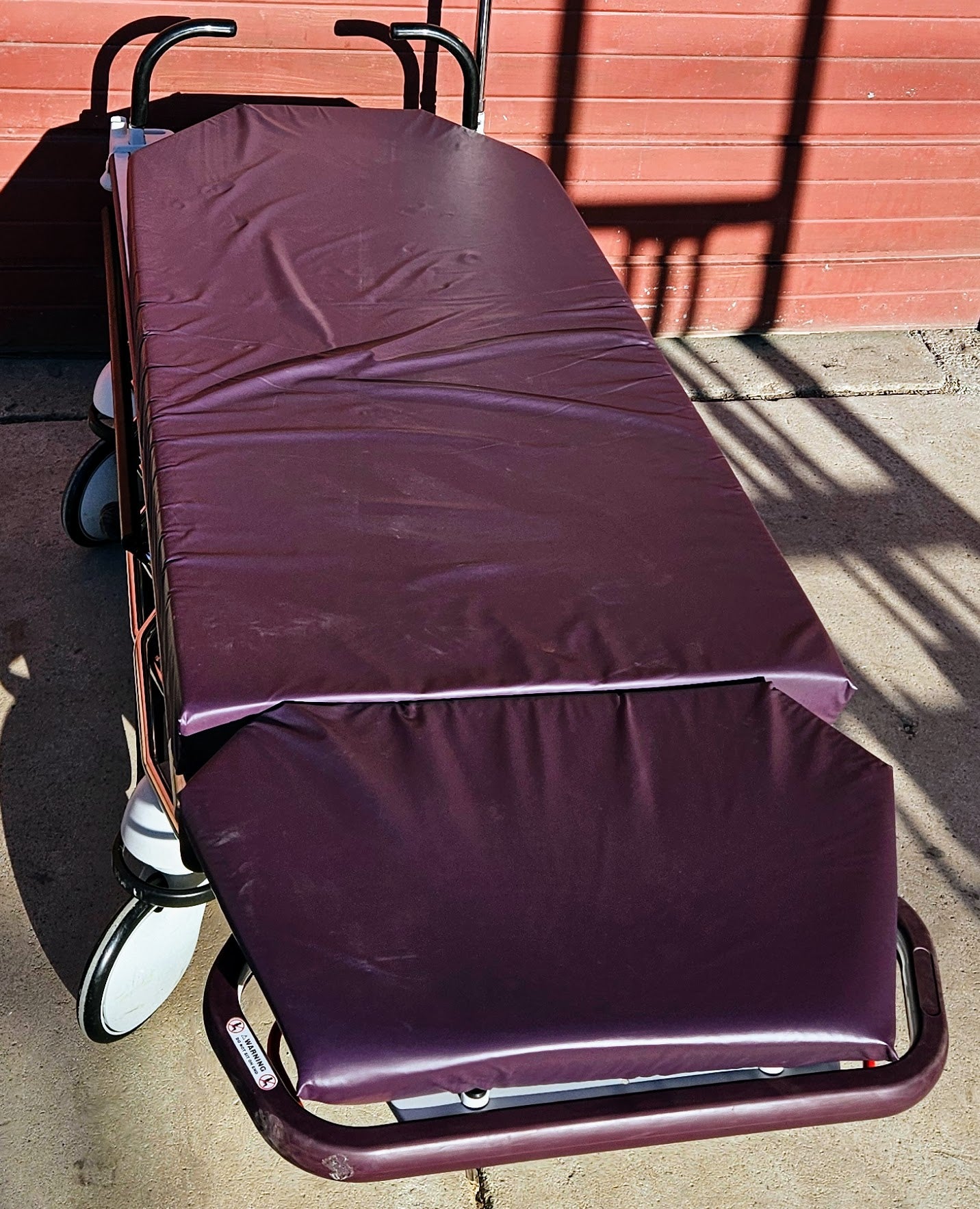 STRYKER 1061 GYNNIE OB/GYN HOSPITAL EMERGENCY TRANSPORT GURNEY WARRANT FREESHIP