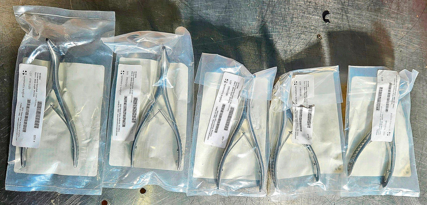 1 SYMMETRY SURGICAL VIENNA NASAL 5 1/4" Size 4 Blade Length: 34mm