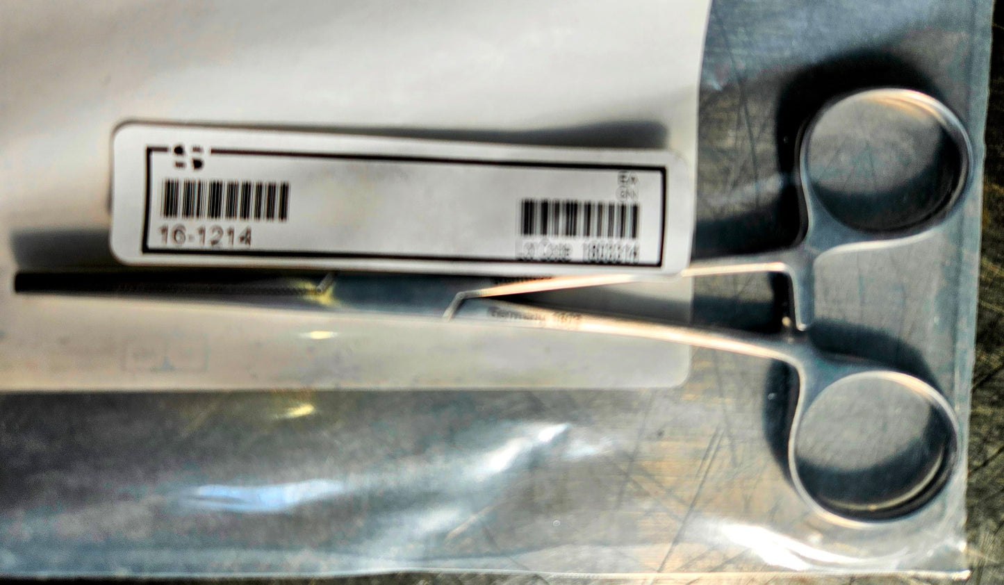 NEW SYMMETRY SURGICAL KOSHER HEMOSTATIC FORCEPS STRAIGHT 1 X 2 TEETH FREE SHIP