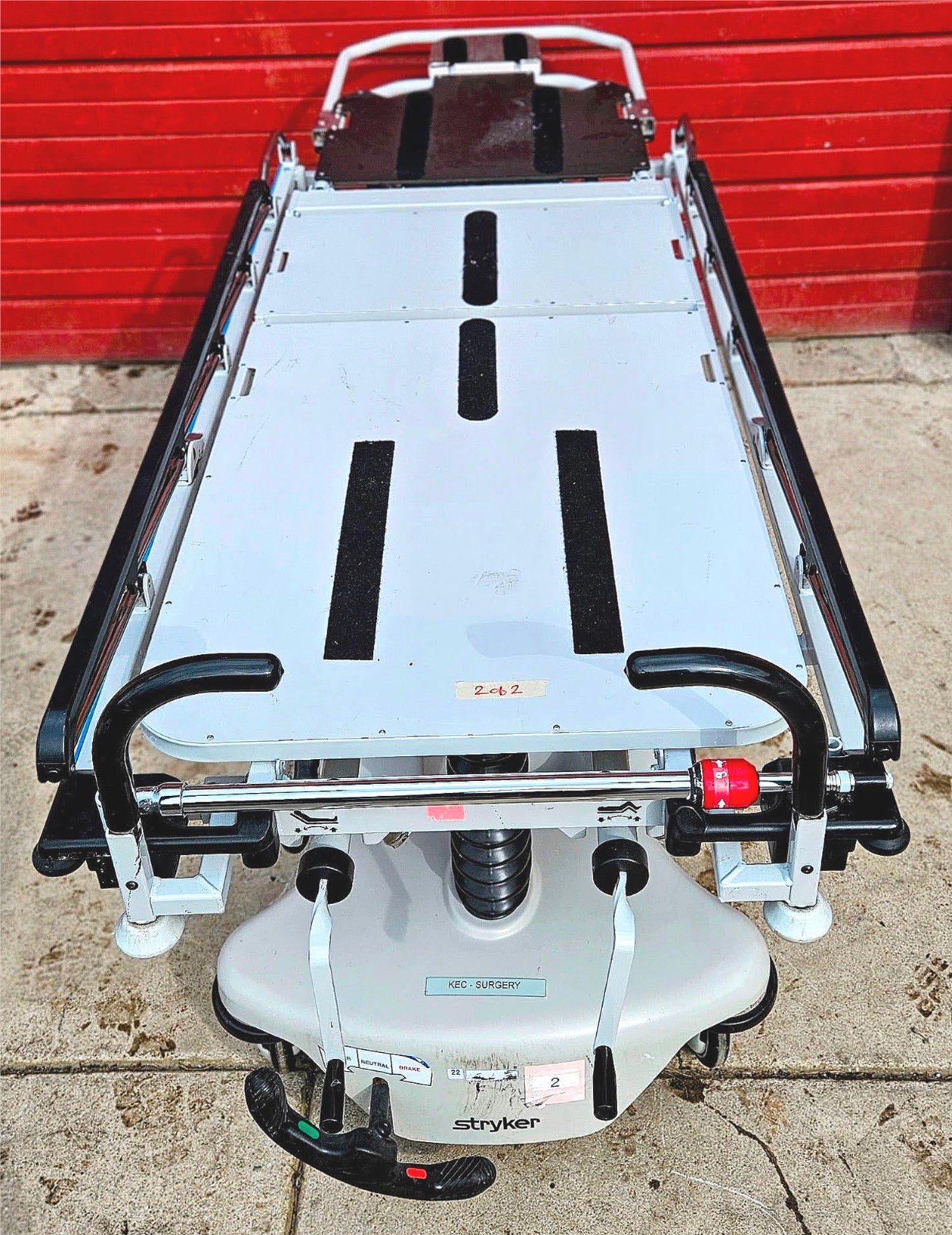 "BIG WHEEL" STRYKER 1079 EYE SURGERY GURNEY NO MATTRESS 90-DAY-WARRANTY FREESHIP