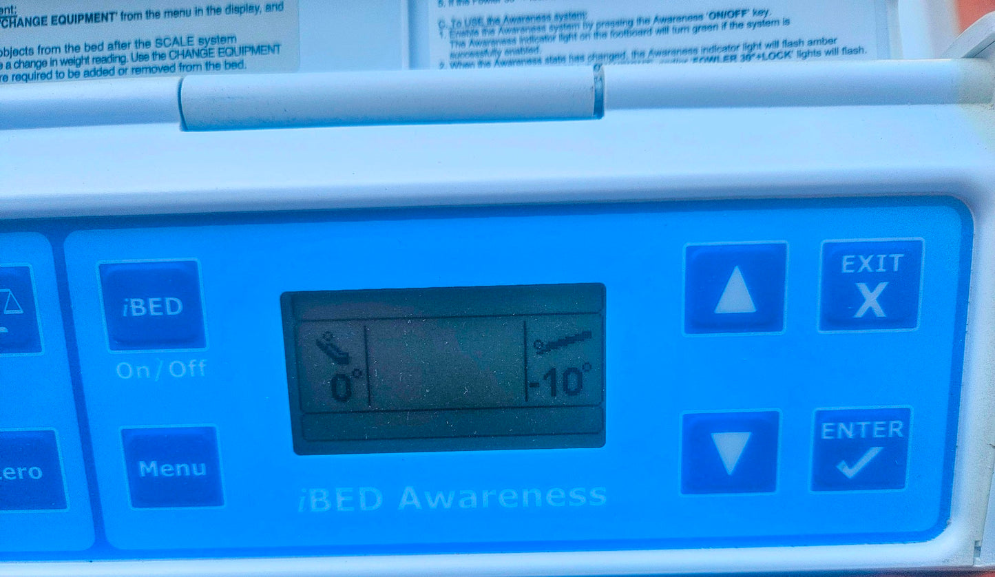 WARRANTY STRYKER S3® MEDICAL SURGICAL POWER BED GURNEY ADJUSTABLE with MATTRESS