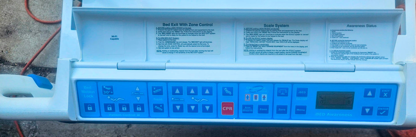 WARRANTY STRYKER S3® MEDICAL SURGICAL POWER BED GURNEY ADJUSTABLE with MATTRESS