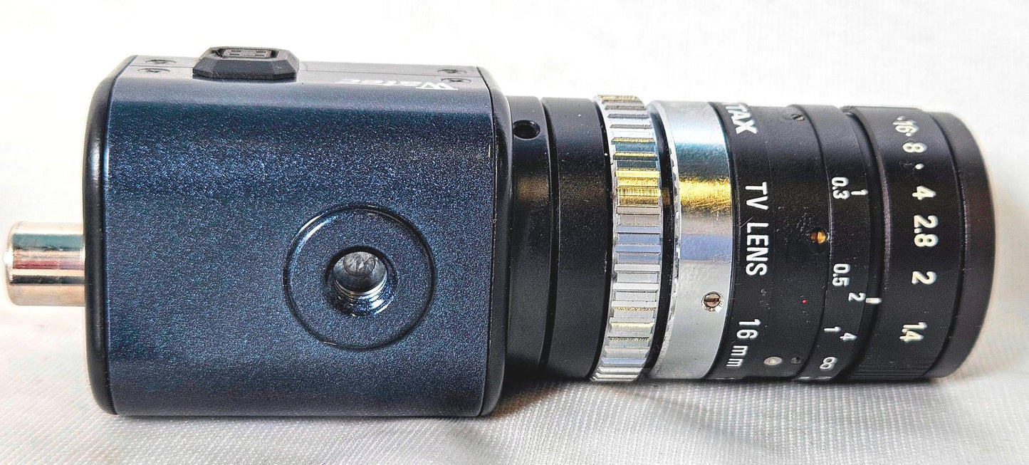 WATEC WAT-902H W85BC PENTAX 16mm 1:1.4 TV CAMERA LENS 90-DAY-WARRANTY FREE SHIP