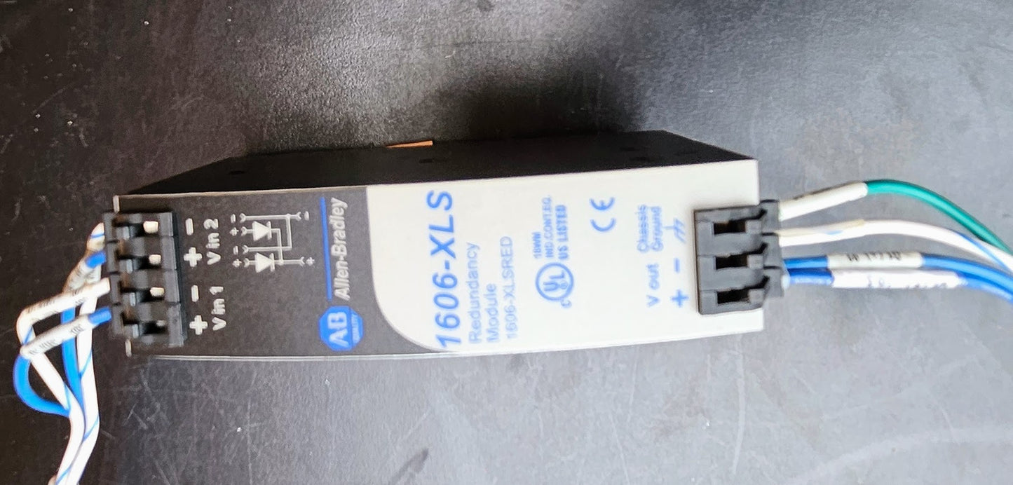 ALLEN BRADLEY 1606-XLS XLERED REDUNDANCY MODULE w/ INPUT MONITOR FREE SHIP