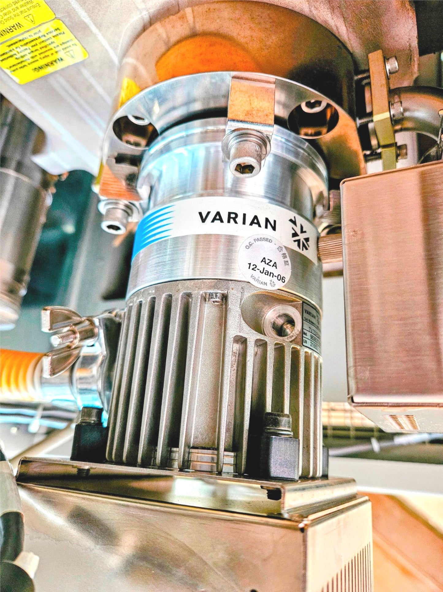 90-DAY-WARRANTY VARIAN TURBOV-70 PUMP w/ TURBO V70 RACK CONTROLLER FREESHIP