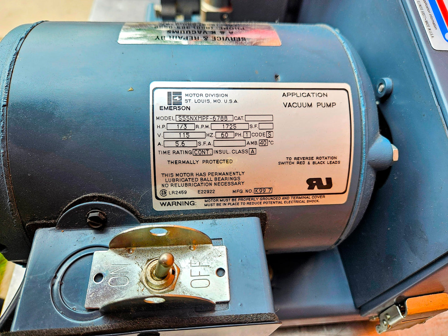 WELCH CHEMSTAR 1400N CHEMICHAL RESISTANT VACUUM PUMP 10.6cfm WATCHVIDEO FREESHIP
