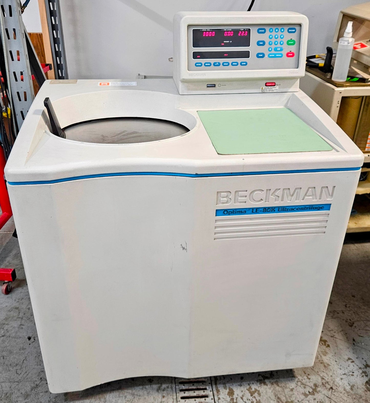 REFURBISHED BECKMAN OPTIMA LE-80K ULTRACENTRIFUGE 2Ti ROTORs WATCHVIDEO FREESHIP
