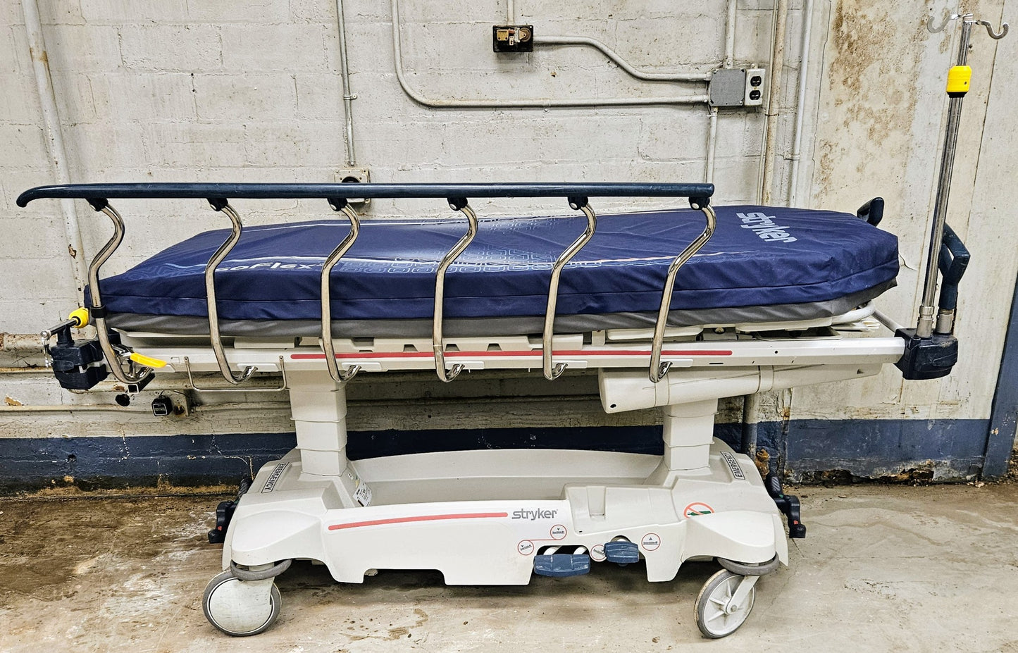 90-DAY-WARRANTY STRYKER 1007 ISOFLEX SE GEL MATTRESS HOSPITAL STRETCHER FREESHIP
