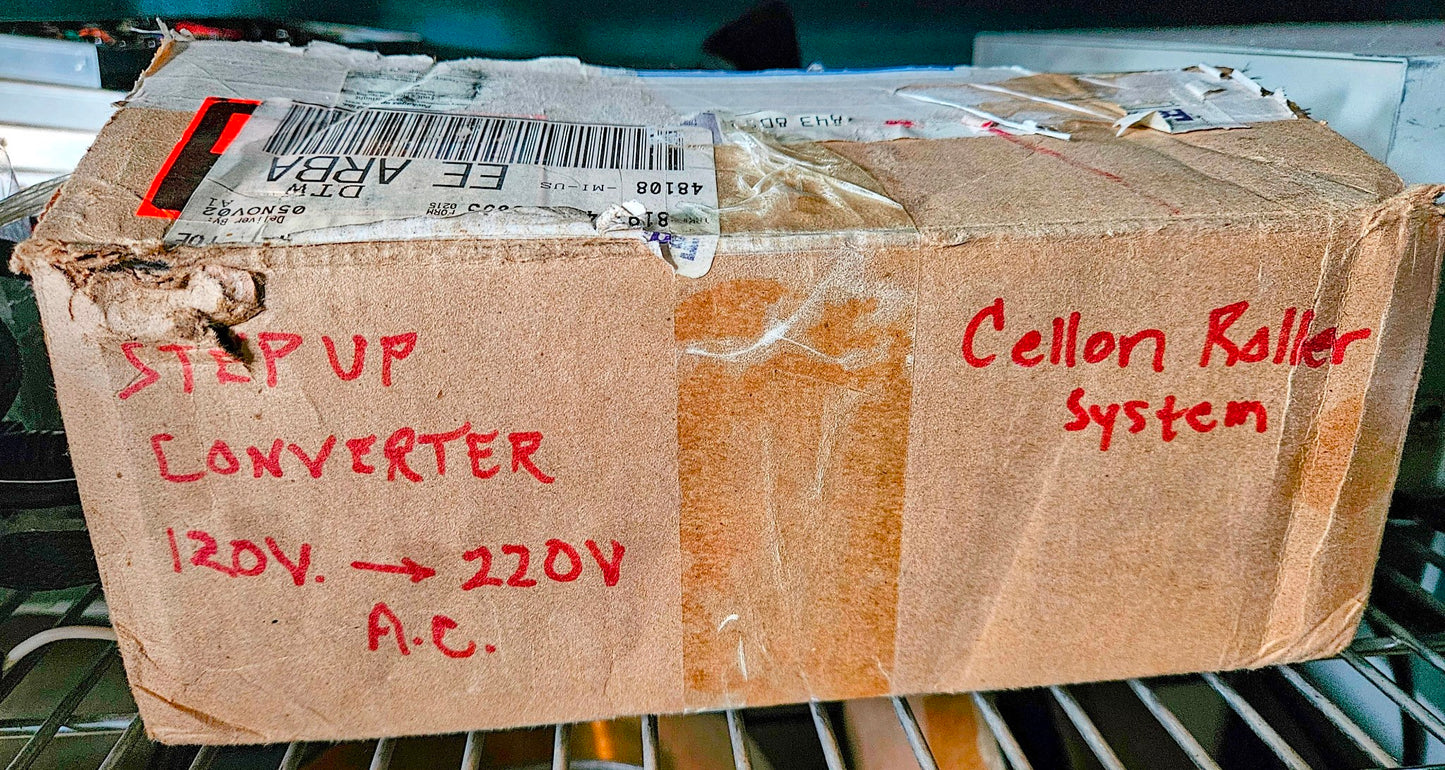 WARRANTY TODD STEP-UP AUTO TRANSFORMER SU14 110/120v 220/240v 1500VAmax FREESHIP