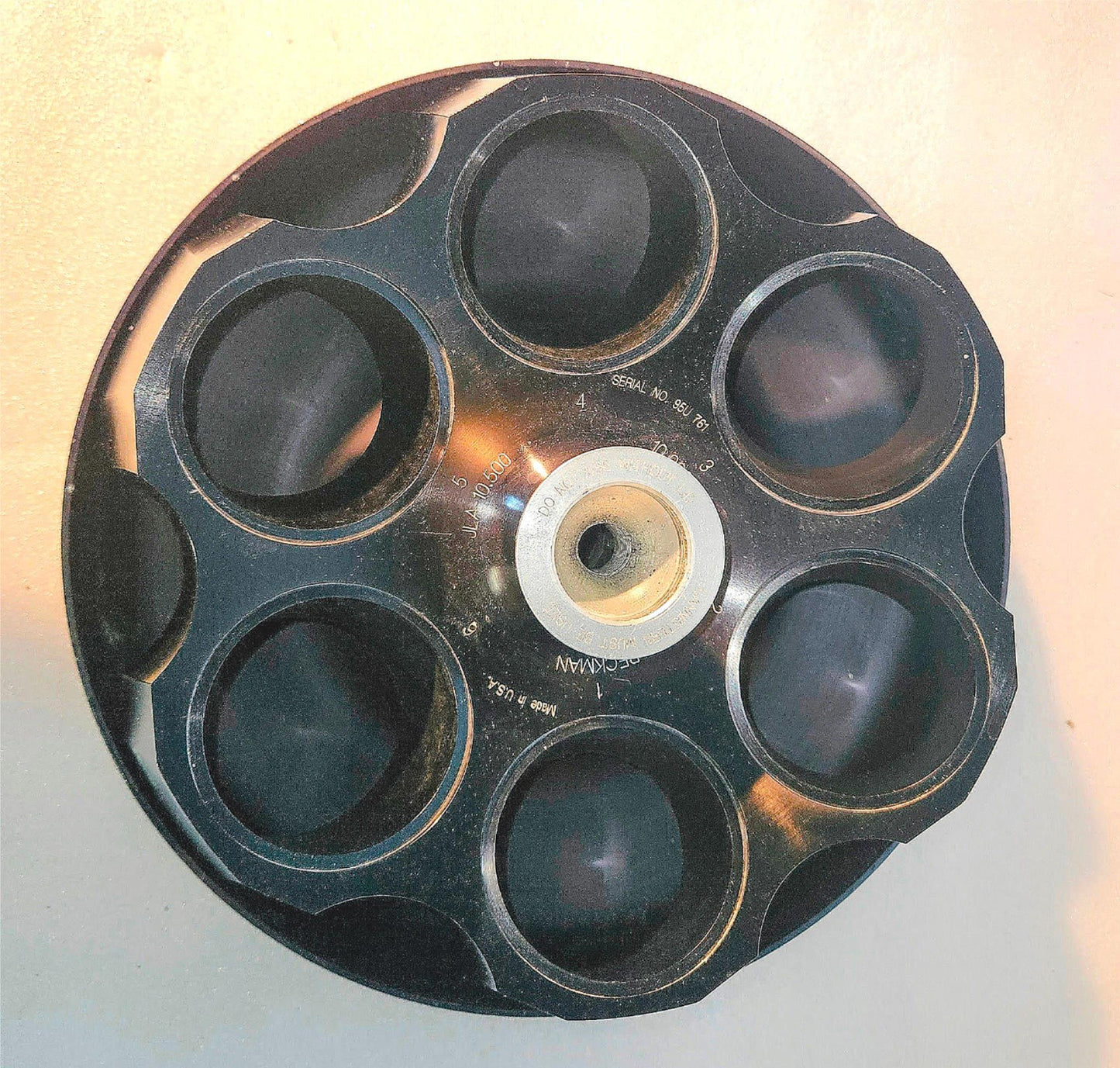 WARRANTY BECKMAN JLA 8.1000 ROTOR w/6 x1.000 BUCKETS AVANTI Centrifuges FREESHIP