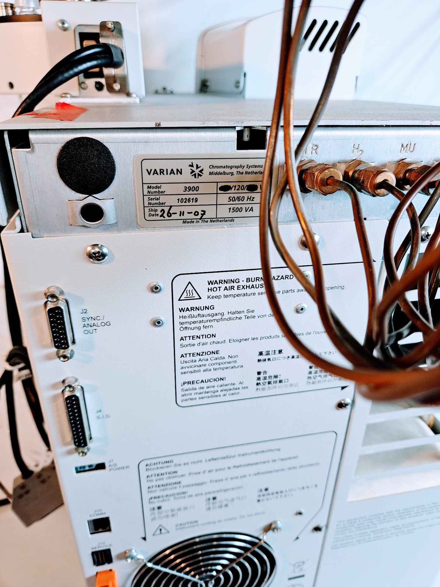 VARIAN 390 GAS CHROMATOGRAPH & 8410 AUTO INJECTOR BONUS 2 CLEAN FILTERS FREESHIP